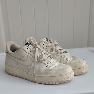 Nike Cream Low-Top Sneakers
